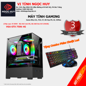 Máy Tính Gaming Giá Rẻ i5 6500 GTX 750ti