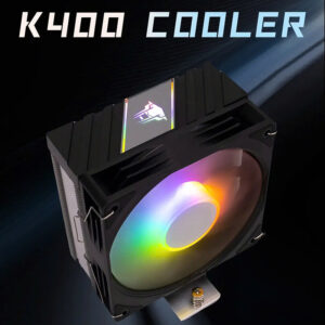 Tản nhiệt khí CPU LEOPARD K400 Black 1 fan 12cm LED (2011/115x/1200/1700)