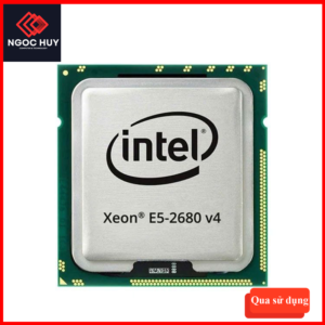 CPU Intel Xeon E5-2680v4- 14 nhân 28 luồng- 35MB Cache – 2.40Ghz, max 3.3Ghz